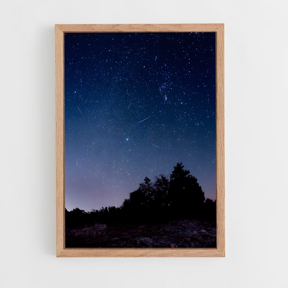 Poster Brillance Céleste – affiche Univers (vue 4)